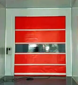 Дверей шторки ролика датчика радиолокатора дверь высокоскоростных промышленная Windproof свертывая