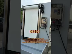 380V 50HZ быстрые роликовые двери IP55 мощность 0.75KW-1.50KW с датчиком радаров