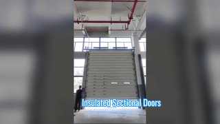 Изолированные секционные двери