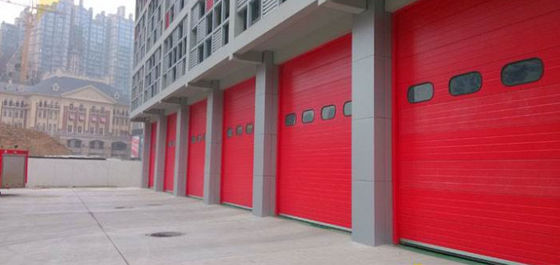 Анти- порошок двери ветра 23bd надземный секционный покрытый с большим поверхностным проектом квартиры изготовителя Китая