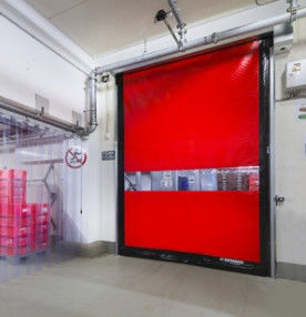 Молния шторки дверей 304 ролика ткани винила PVC резиновые быстрые автоматическая высокоскоростная