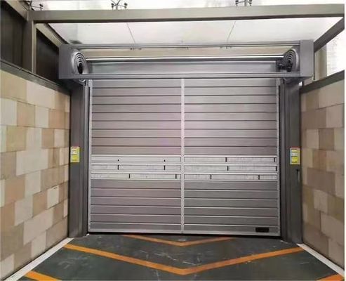 Дверь алюминиевых дверей правительства 220mm панели спиральных высокоскоростная спиральная