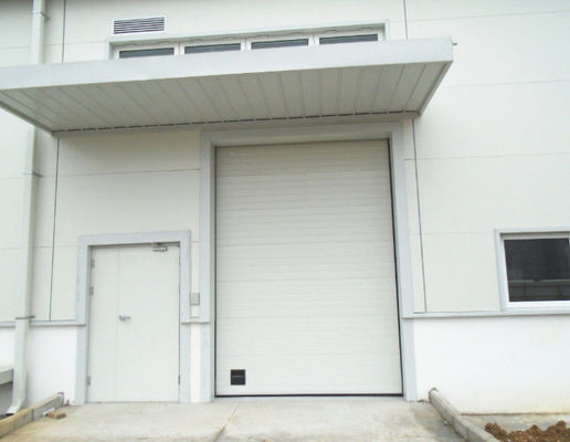 Алюминиевые изоляционные секционные гаражные двери с 80 мм панелью плоской или контурной
