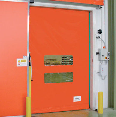 Теплоизоляция из ткани ПВХ высокоскоростные скоростные роликовые двери, обеспечивающая безопасность в окружающей среде