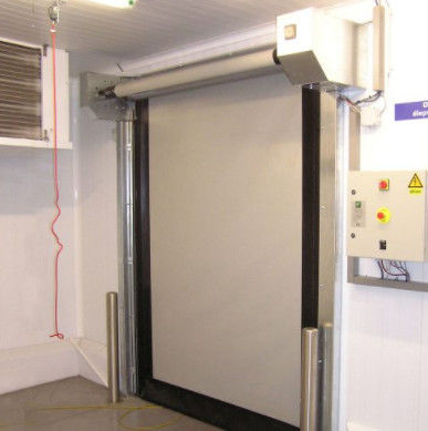 Автоматический ПВХ застегивающий быстро закрывающийся застегивающийся дверь высокоскоростной саморемонт 304 нержавеющей стали