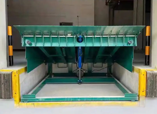 Порошкообразованный погрузочный док-нивелир гидравлическая мастерская автоматическая доковая плита