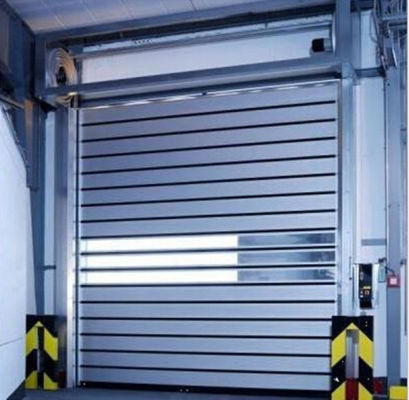 ПВХ быстрое застегивание высокоскоростные прокатные двери из 304 нержавеющей стали