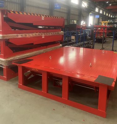 25000-40000LBS Вместимость Безопасный мастерский по проектированию Автоматическая доковая плита Доковая дверь Нивелировщики тяжеловесные гидравлические