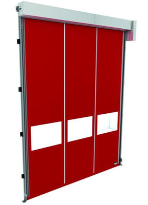 Высокая безопасность настройка высокая скорость ПВХ Roll Up Rapid Shutter Door 304 из нержавеющей стали