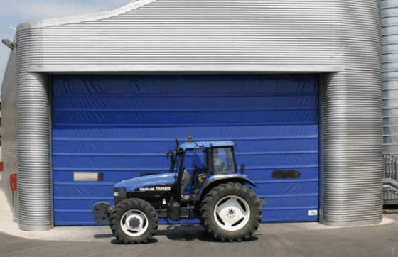 Высокая безопасность настройка высокая скорость ПВХ Roll Up Rapid Shutter Door 304 из нержавеющей стали