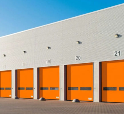 Специализированный высокоскоростной ПВХ Roll Up Rapid Shutter Zipper Door 304 из нержавеющей стали для безопасности