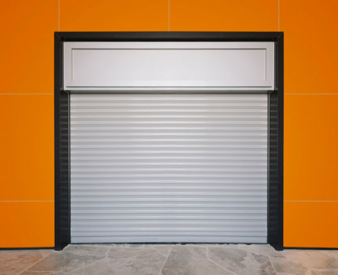 Простая установка высокоскоростной ПВХ Roll Up Rapid Shutter Door 304 из нержавеющей стали Modern Design Zipper
