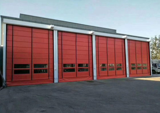 Фабричная цена Быстрый промышленный ПВХ склад/фабрика Внутренний Противодействие погоде Высокая скорость Дверь 304 Материал из нержавеющей стали Автоматическая работа