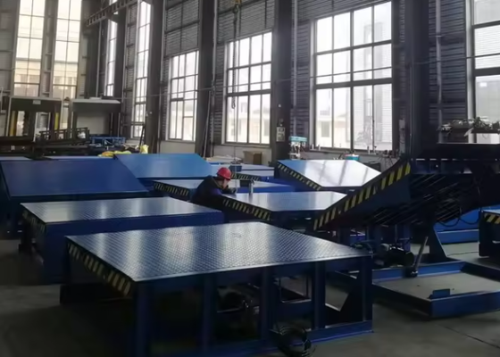 Заводские 6-20-тонные выравниватели доковых дверей, мастерская, регулируемая гидравлическая рампа для док-станции, подъемная платформа для загрузки контейнеров