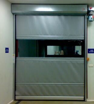 дверь стального листа 2.0мм быстрая действующая, свойства изоляции быстрой двери шторки хорошие