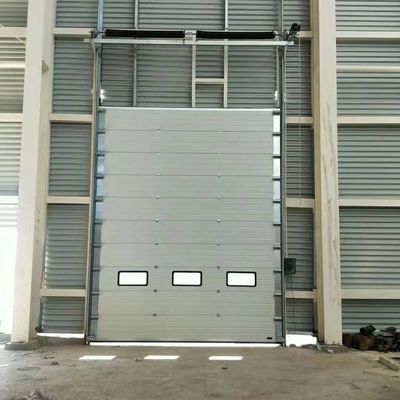 Дверь панели 40mm секционная надземная с анти- ломая системой