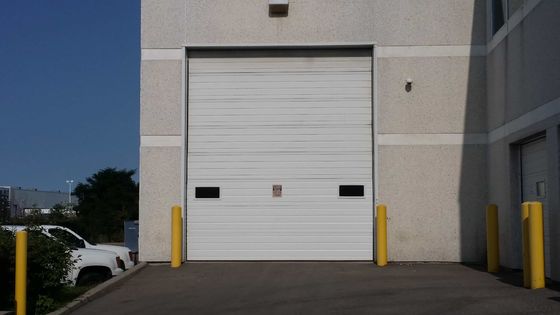 Электрическим надземным дверь полиуретана 6500mm расклассифицированная огнем секционная