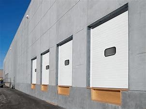 Восходящий поток теплого воздуха покрытия порошка Sus304 изолировал секционные двери сжимает устойчивый для склада