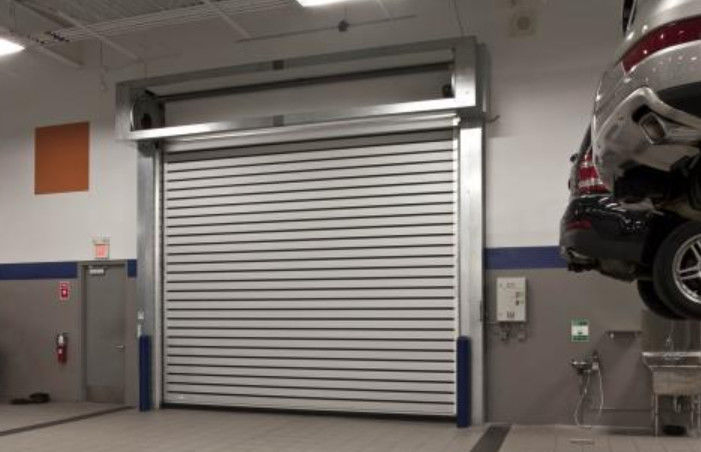 Внешний быстрый алюминиевый высокоскоростной спиральной двери питание 220V / 50HZ долговечный