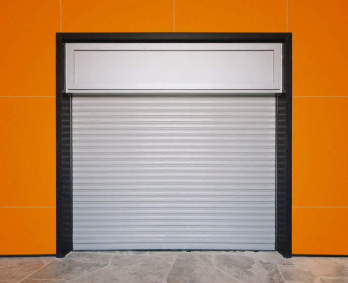 Простая установка высокоскоростной ПВХ Roll Up Rapid Shutter Door 304 из нержавеющей стали Modern Design Zipper